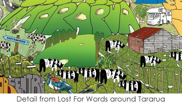Lost For Words around Tararua - detail 3